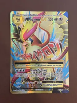 M Pidgeot EX 105/108 Full Art Holo - XY Evolutions 2016 Pokemon Card - Image 4