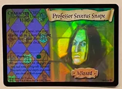 Harry Potter TCG Professor Severus Snape 16/116 Hologram Holo Card NM 2001 - Image 1