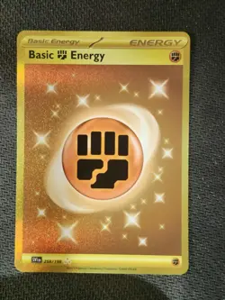 BASIC ENERGY - 258/198 - SCARLET & VIOLET BASE SET - HYPER RARE - POKEMON CARD - Image 1