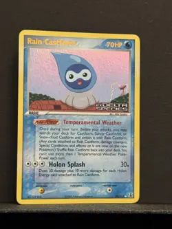 Pokemon Card - Rain Castform Delta Species 26/113 Reverse Holo Stamped - Image 1