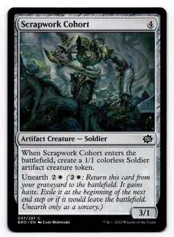 MTG Scrapwork Cohort The Brothers' War 037/287 Regular Common - Image 1