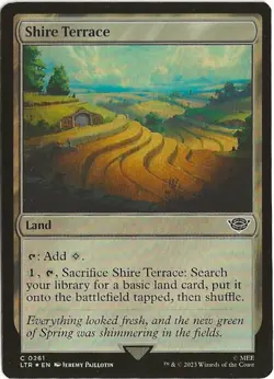 Shire Terrace 0261 Common MTG Lord of the Rings Middle Earth NM/MT - Image 1