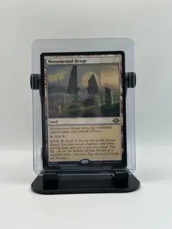 MTG, Monumental Henge 222 NM Modern Horizons 3 Regular - Image 1