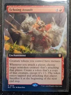 Echoing Assault - Extended - Commander Bloomburrow (MTG) - Image 1