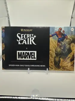 MTG Secret Lair x Marvel's Spider-Man: Daily Bugle Breaking News Non-Foil Magic - Image 1
