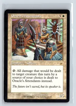 (3x) ORACLE'S ATTENDANTS - MTG Magic the Gathering Card - Nemesis - Rare - Image 1