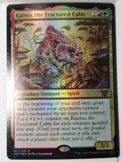 Kaima the Fractured Calm - FOIL - Commander: Streets - Magic the Gathering MTG - Image 1