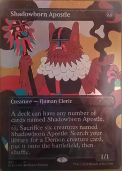 Shadowborn Apostle (687) -Foil Light Play MTG Secret Lair - Image 1