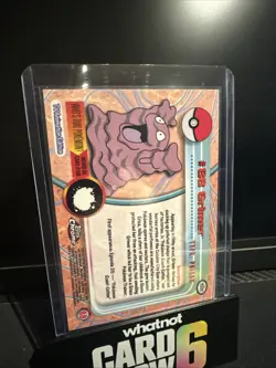 Chrome Topps Pokemon 88 Grimer NM - Image 2