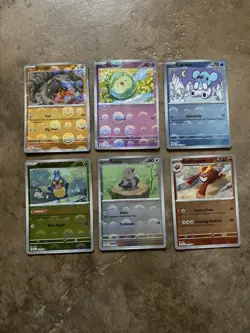 Pokemon Black Bolt Pokeball Reverse Holo Bundle x6 MINT Pack Fresh - Image 1