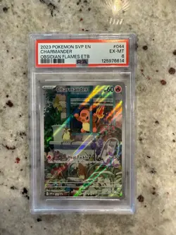 2023 Pokemon Svp En-sv Black Star Promo 044 Charmander Obsidian Flames Elite Tra - Image 1