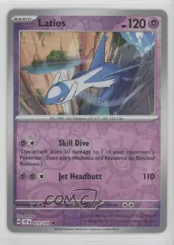 Latios Reverse Foil Pokemon SV08: Surging Sparks #077 - Image 1