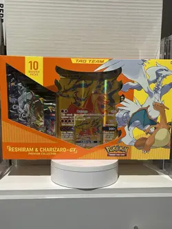 Pokemon TCG: Reshiram Charizard GX Premium Collection Tag Team Box - Sealed - Image 1