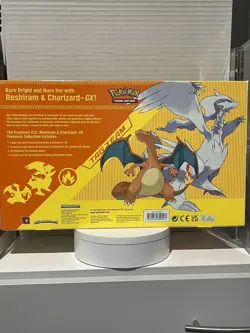 Pokemon TCG: Reshiram Charizard GX Premium Collection Tag Team Box - Sealed - Image 3