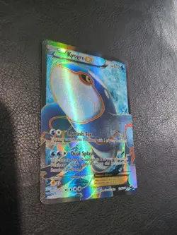 Pokemon BW Dark Explorers Kyogre Ex 104/108 Full Art Ultra Rare LP 104/108 - Image 2