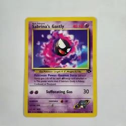 Sabrina’s Gastly 97/132 - Common - Pokemon TCG - Gym Challenge - Unlimited - LP - Image 1
