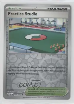 Practice Studio Reverse Foil Pokemon Scarlet & Violet Paldea Evolved SV02 #186 - Image 1