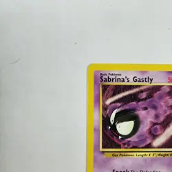 Sabrina's Gastly 93/132 - Common - Pokemon TCG - Gym Heroes - NM - Image 3