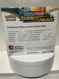 Pokemon TCG Sword Shield Darkness Ablaze Booster Box 36 Packs Factory Sealed New - Image 3