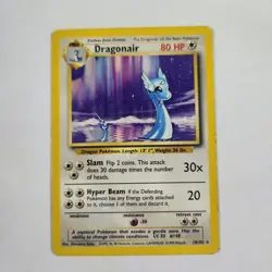 Dragonair 18/102 - Rare - Pokemon TCG - Base Set - MP - Image 1