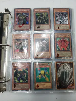 Mixed Lot Of Binder Book Digimon YugiOh Dragon Ball Z Star Wars & Turtles - Image 4