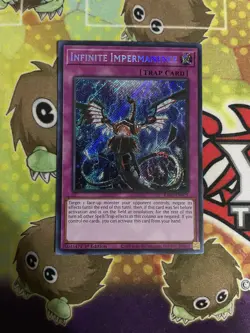 Infinite Impermanence - Secret Rare - RA01-EN075 (NM) - Yugioh - Image 1