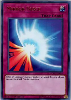 Yugioh Legendary Collection Kaiba #LCKC-EN053 Mirror Force 1ST EDITION NM - Image 1