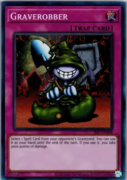 Yugioh Pharaoh's Servant (25th Anniversary Edition) #PSV-EN008 Graverobber NM - Image 1