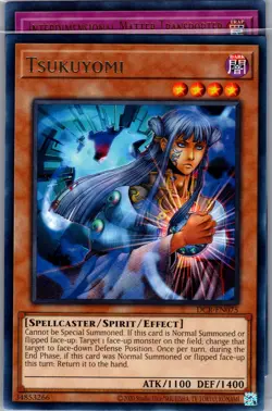 Yugioh Dark Crisis (25th Anniversary Edition) #DCR-EN075 Tsukuyomi NM - Image 1