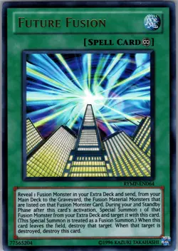 Yugioh Ra Yellow Mega Pack #RYMP-EN064 Future Fusion Near Mint or Better - Image 1