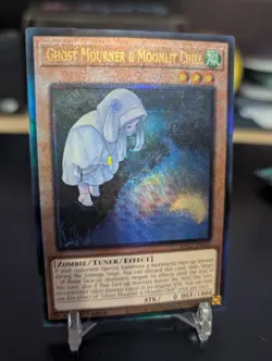 YUGIOH Ghost Mourner & Moonlit Chill (RA02-EN015) Ultimate Rare 1st Edition NM - Image 1
