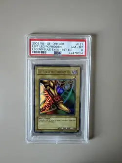 YuGiOh Exodia Forbidden 1st Edition ENG LOB All 5 Pieces Sequential PSA - 2002 - Image 3