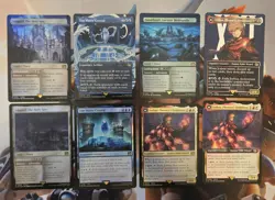 MTG final fantasy Ishgard, the holy see land and more 8 card , the water crystal - Image 1