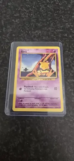 Jet Plane Error Abra - Base Set 43/102 - Pokemon Card Misprint - Rare. - Image 4