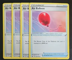 Air Balloon x4 Playset Trainer Card 156/202 Sword Shield Base Set Pokemon TCG NM - Image 1