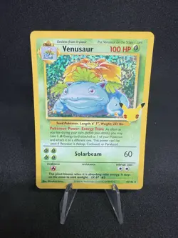 Pokemon TCG Venusaur Classic Collection Holo Rare Card 15/102 NM Condition - Image 1