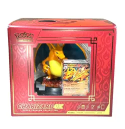 Pokemon TCG: Charizard ex Super-Premium Collection - Card Holder + Promos - Image 1