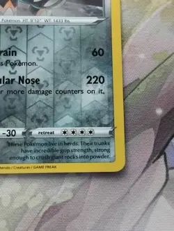 Pokemon Card - Copperajah 137/202 - Reverse Holo - Sword & Shield Base Set - Image 5