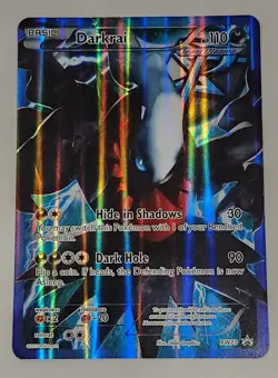 Pokemon TCG Darkrai Full Art Holo Jumbo Promo Card Oversized Rare Collectible - Image 1