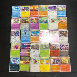 Pokemon Card Lot Of 30 Japanese Common Uncommon Rare - Image 1