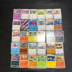 Pokemon Card Lot Of 30 Japanese Common Uncommon Rare - Image 1