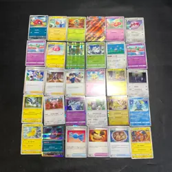 Pokemon Card Lot Of 30 Japanese Common Uncommon Rare - Image 1