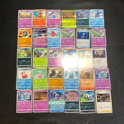 Pokemon Card Lot Of 30 Japanese Common Uncommon Rare - Image 1