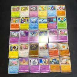 Pokemon Card Lot Of 30 Japanese Common Uncommon Rare - Image 1