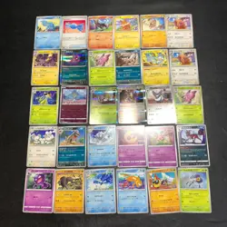 Pokemon Card Lot Of 30 Japanese Common Uncommon Rare - Image 1