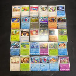 Pokemon Card Lot Of 30 Japanese Common Uncommon Rare - Image 1