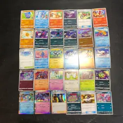 Pokemon Card Lot Of 30 Japanese Common Uncommon Rare - Image 1
