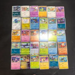 Pokemon Card Lot Of 30 Japanese Common Uncommon Rare - Image 1