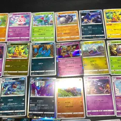 Pokemon Card Lot Of 30 Japanese Common Uncommon Rare - Image 3