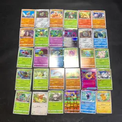 Pokemon Card Lot Of 30 Japanese Common Uncommon Rare - Image 1